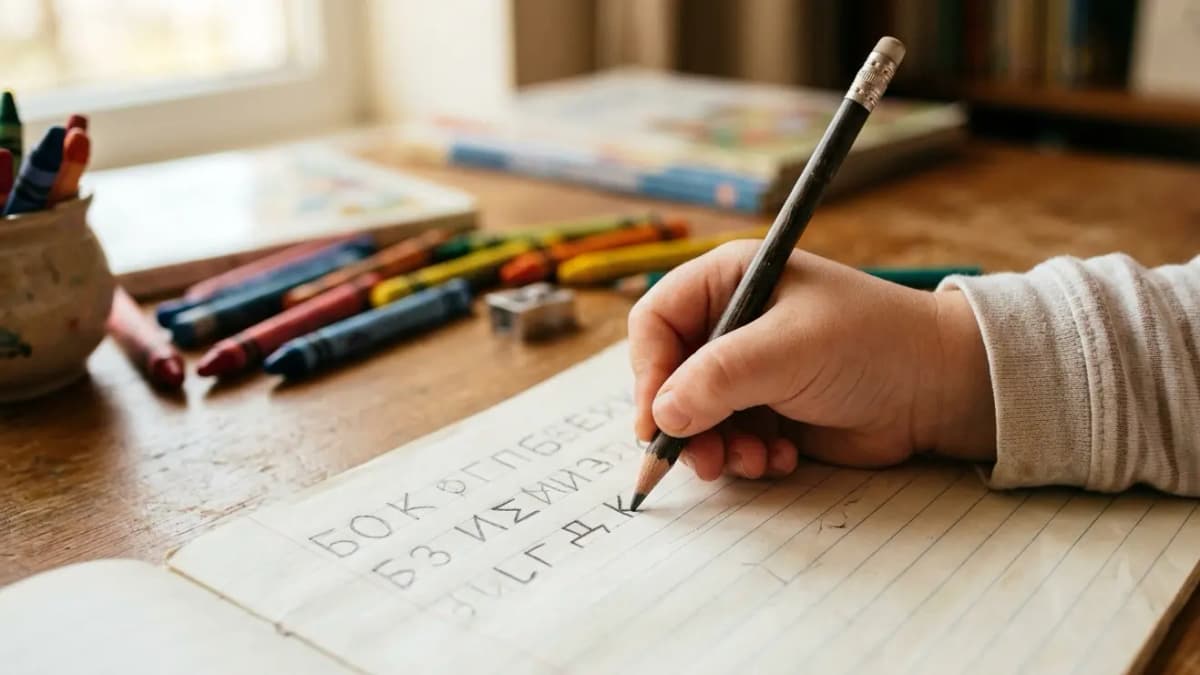 Почему ребёнок путает буквы: причины и что делать