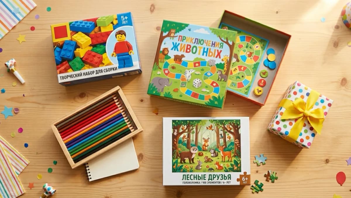 Что подарить ребёнку 5-6 лет: развивающие подарки, которые не наскучат