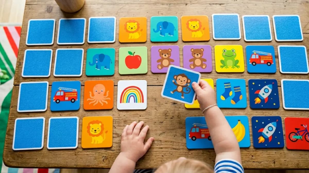 Игры на развитие памяти у детей 3-7 лет