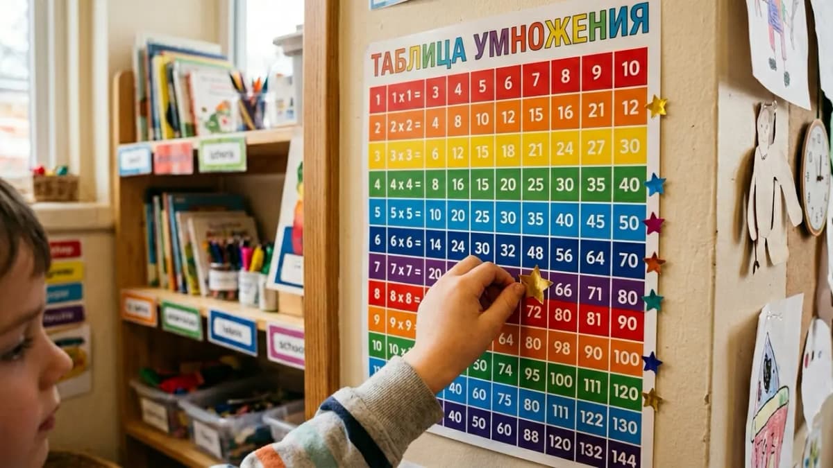 Таблица умножения: как выучить быстро и без слёз