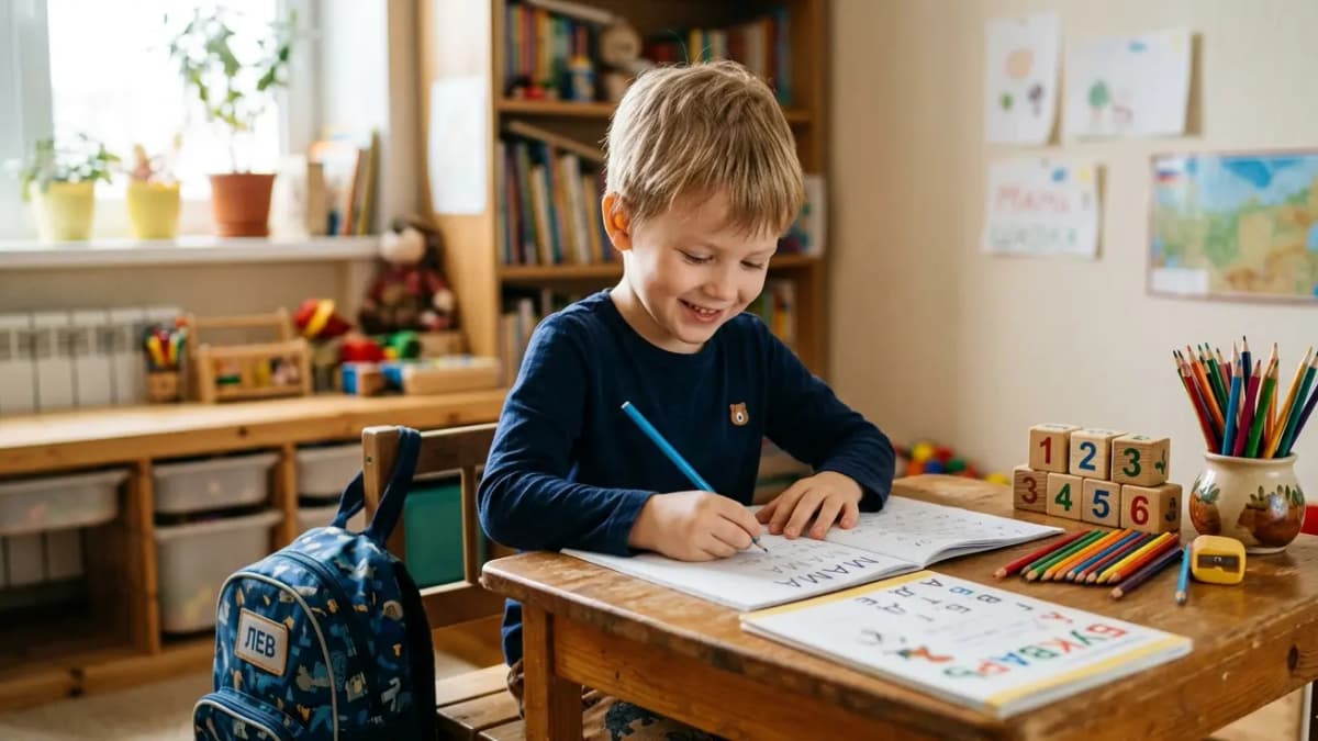 Что должен уметь ребёнок в 6 лет: чек-лист перед школой