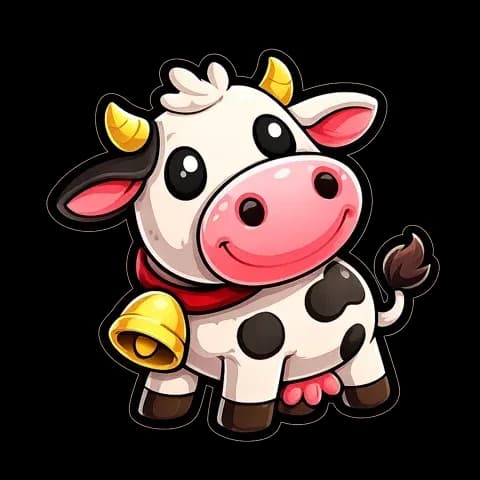 корова (cow)